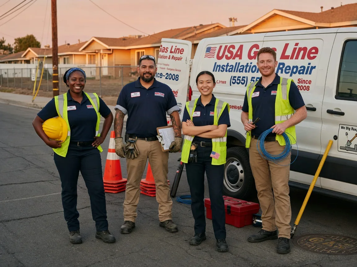 Gas Line Installation company in Merritt, MI